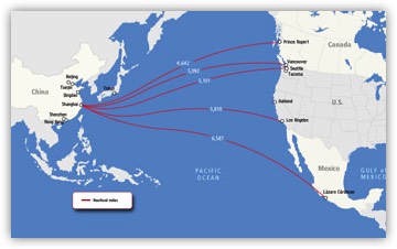 Shipping Routes Vietnam